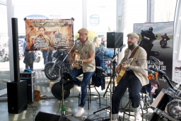 Duo Dudes beim Harley Open House St. Pölten 14.04.2018