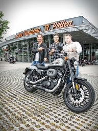 Harley Roadster für die Dudes 16.06.2018