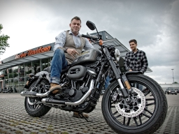 Harley Roadster für die Dudes 16.06.2018